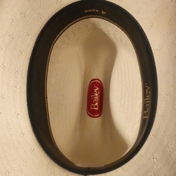 Bailey Western Straw Hat - Size 6 7/8 - Picture 7 of 17